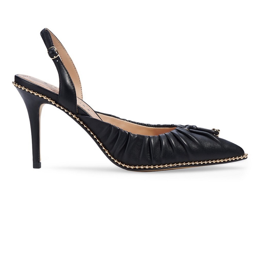 Coach Wionna sling back pump size 6 black